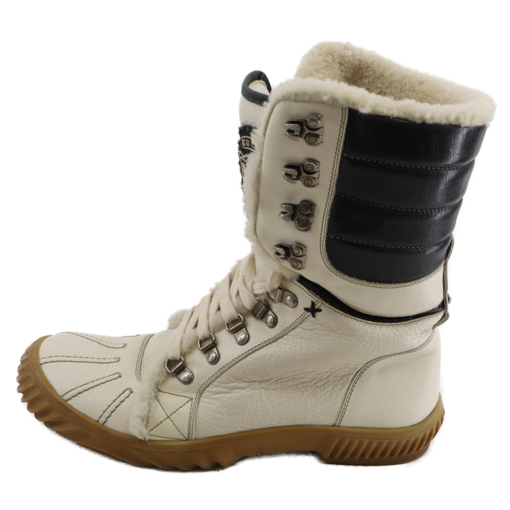 GUCCI(グッチ) 07AW フリーダジャンニーニ期 ボア スノーブーツ ロング ブーツ ホワイト