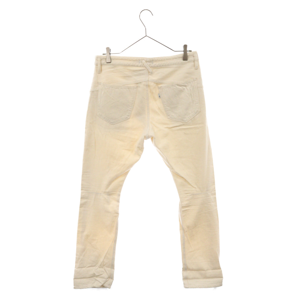 nonnative(ノンネイティブ) 15SS DWELLER 5P JEANS ストレート デニム パンツ ホワイト NN-P2708