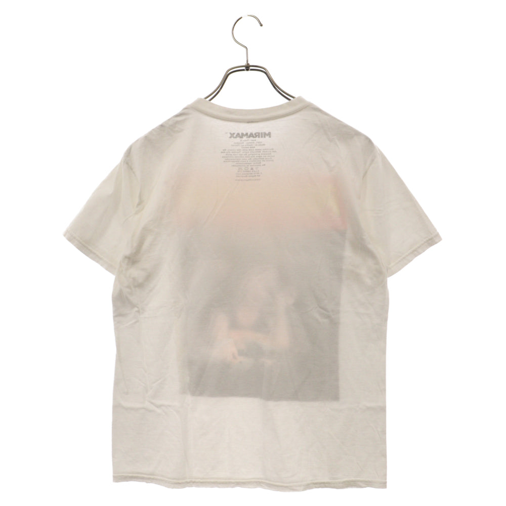 NO BRAND(ノーブランド) 2015年製 PULP FICTIONS MIRAMAXボディー パルプフィクション プリント 半袖カットソー ムービー Tシャツ ホワイト