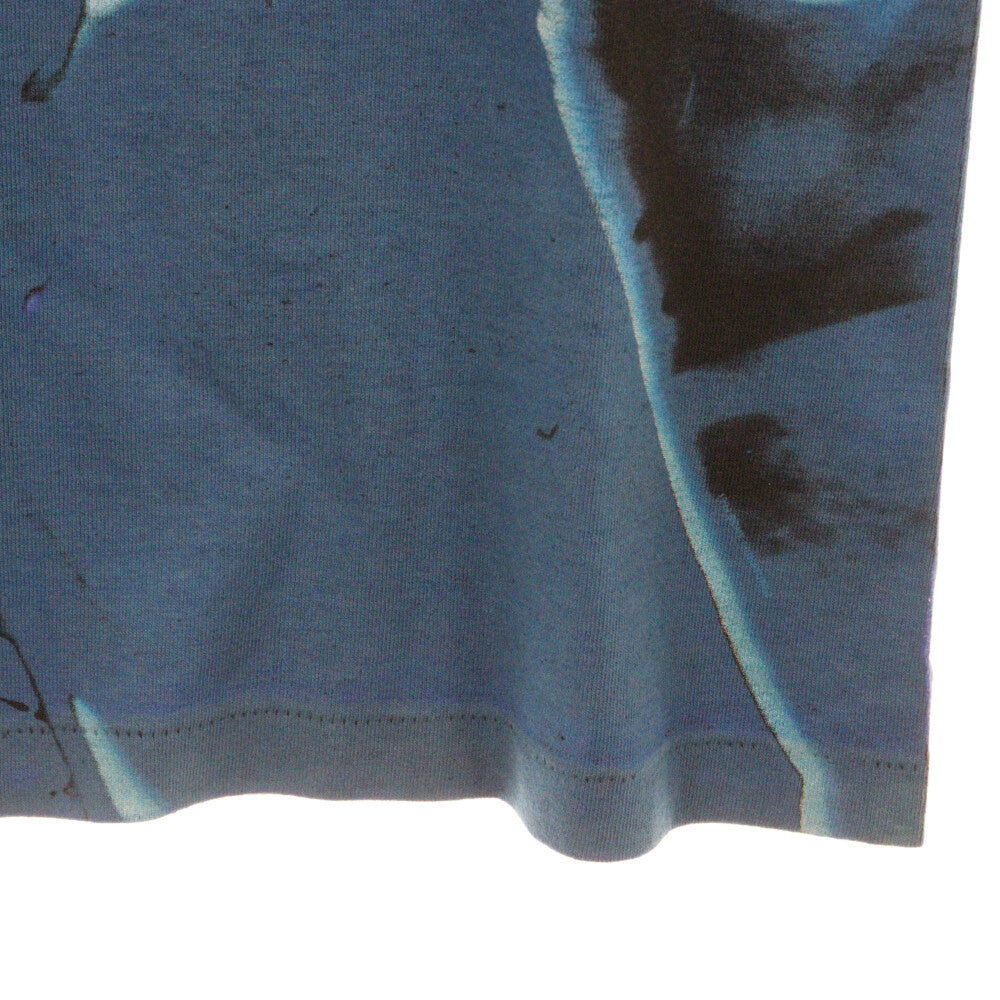 VINTAGE(ヴィンテージ) 90s VINTAGE Ozzy Osbourne オジーオズボーン フルプリント オーバーサイズカットソー プリントTシャツ ブルー ヴィンテージ