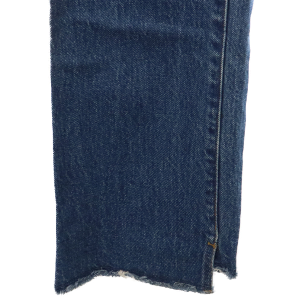 Spick&Span(スピック＆スパン) BEAUTY-LINE SLIT DENIM ビューティー ライン ジップフライ 裾スリット ストレートデニムパンツ インディゴ 20-030-200-1022-1-0