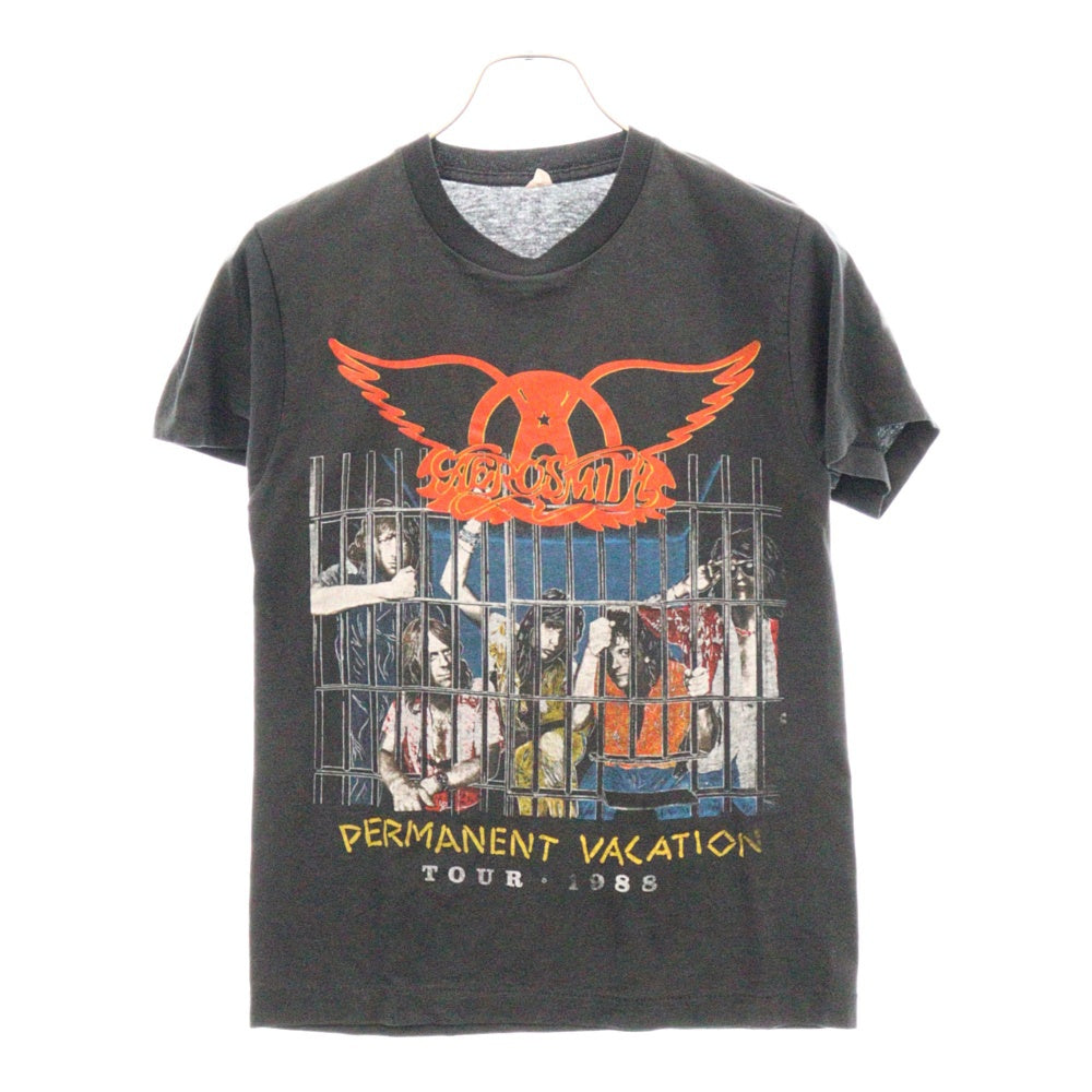 VINTAGE(ヴィンテージ) 80s VINTAGE AEROSMITH PERMANENT VACATION エアロスミス パーマネント バケーション 半袖カットソー プリントTシャツ ヴィンテージ