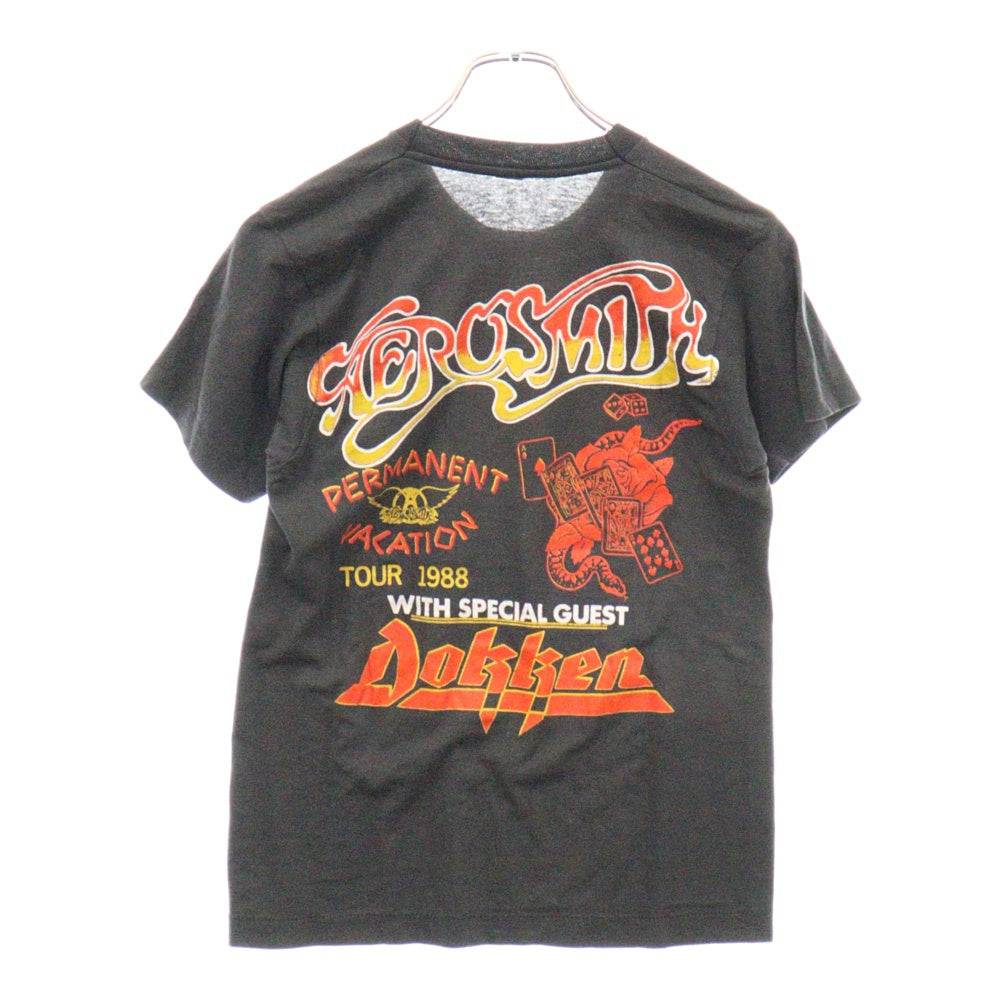 VINTAGE(ヴィンテージ) 80s VINTAGE AEROSMITH PERMANENT VACATION エアロスミス パーマネント バケーション 半袖カットソー プリントTシャツ ヴィンテージ