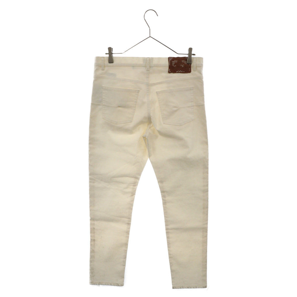 DIOR(ディオール) 22AW × cactus jack Travis Scott カクタスジャック トラヴィススコット スリムフィットジーンズ パンツ オフホワイト 193D011EY512