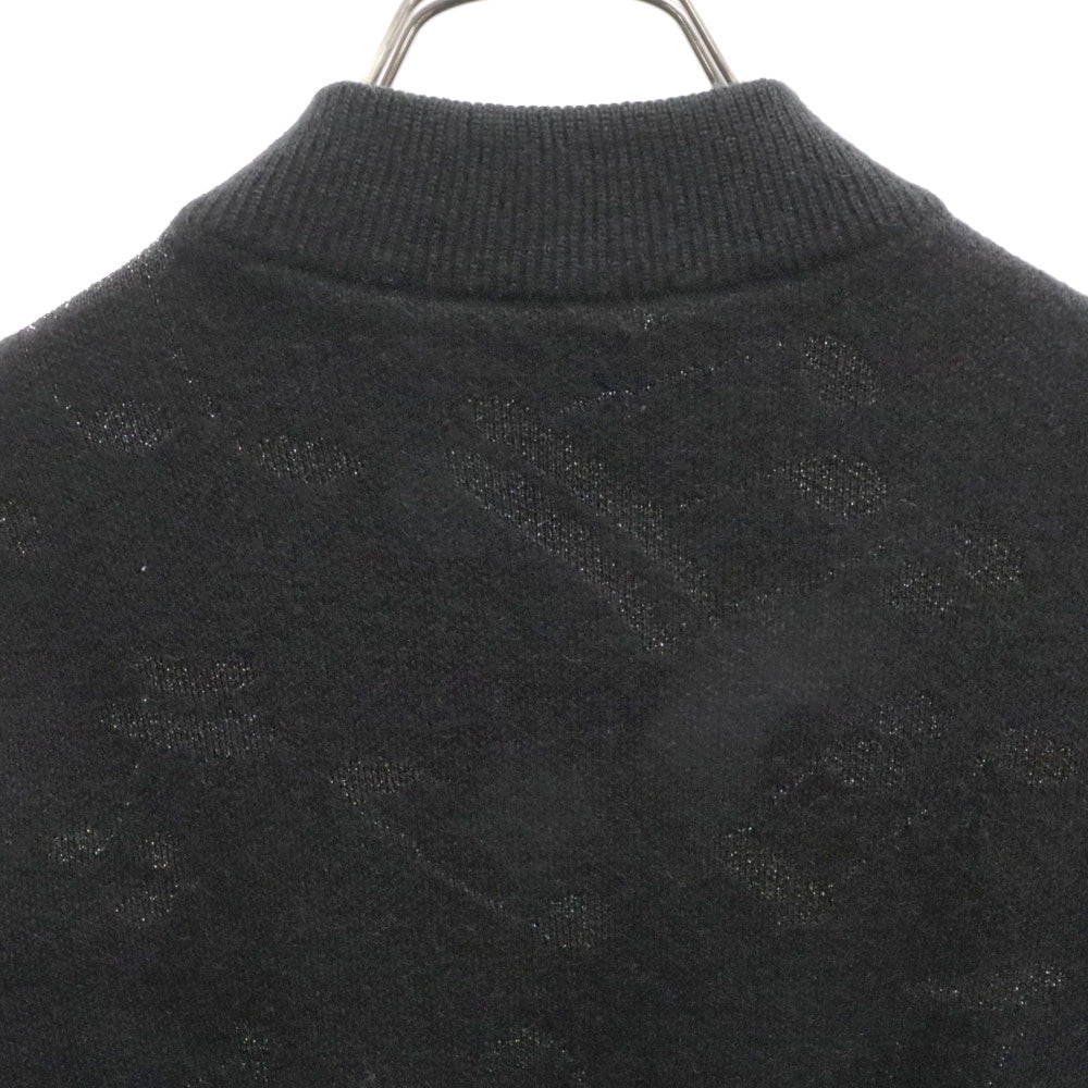 SAINT LAURENT PARIS(サンローランパリ) 16AW MUSIC NOTE SWEATER エディ期 モヘア 音符デザイン ニットセーター ブラック 440788 Y1PZ1