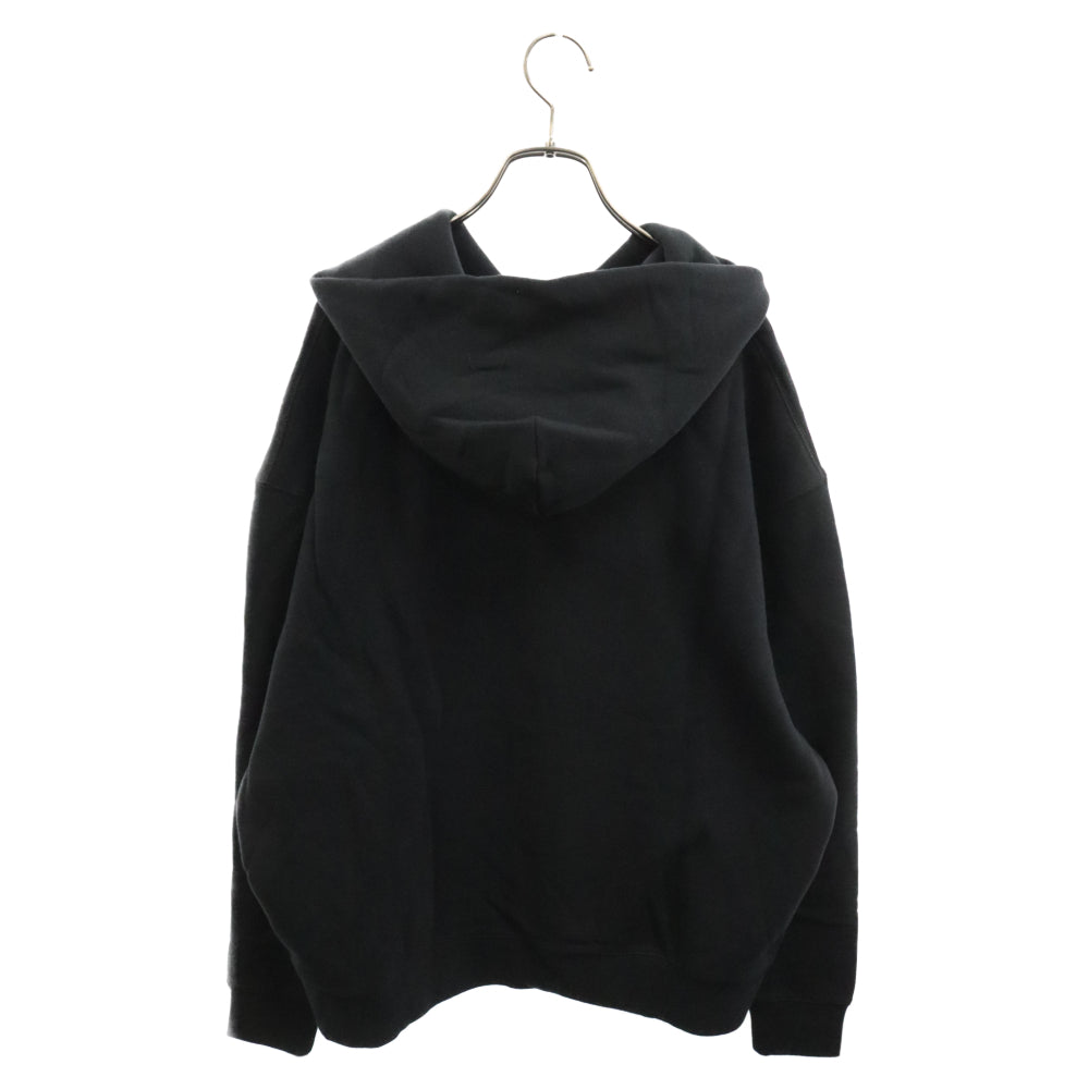 AWAKE NY(アウェイク ニューヨーク) ×PEANUTS PRINTED HOOD スヌーピー グラフィックプリントプルオーバーパーカー ブラック