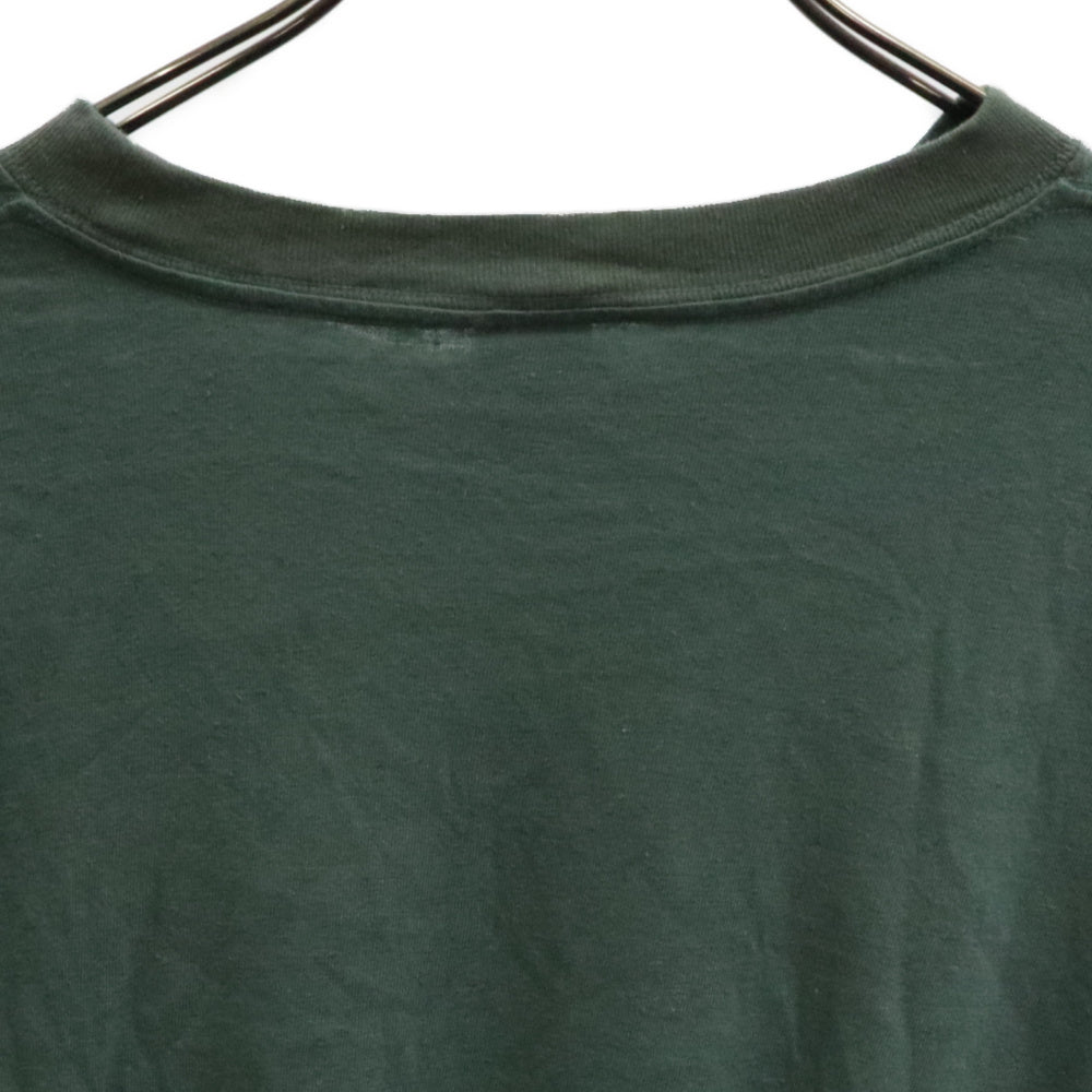 RADIALL(ラディアル) クルーネック ポケット 半袖カットソー Tシャツ グリーン