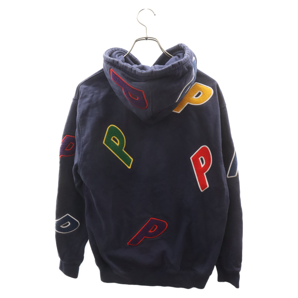 Palace Skateboards(パレススケートボーズ) Skateboards Multiple P スケートボード マルチプル スウェットプルオーバーパーカー ネイビー