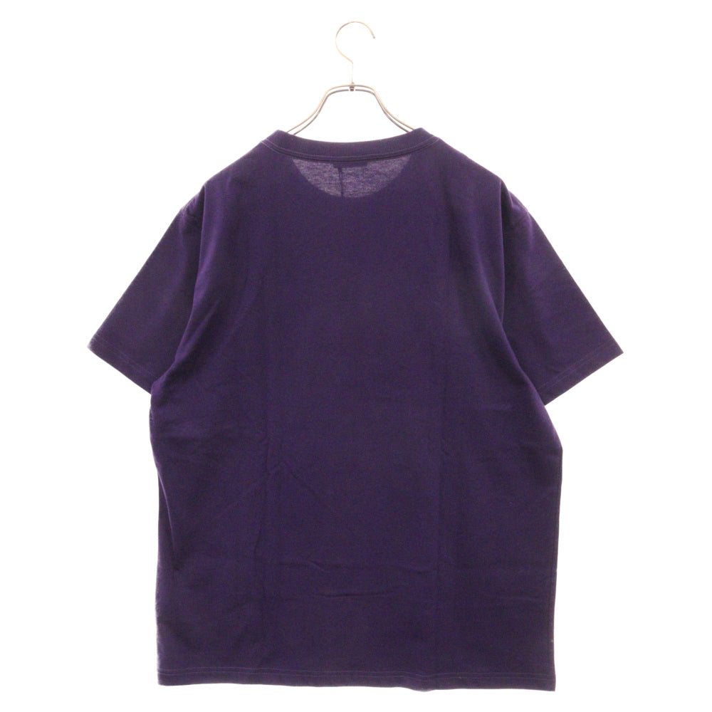 DIOR(ディオール) 23SS ロゴ刺繍 半袖Tシャツ パープル 313J696A0554
