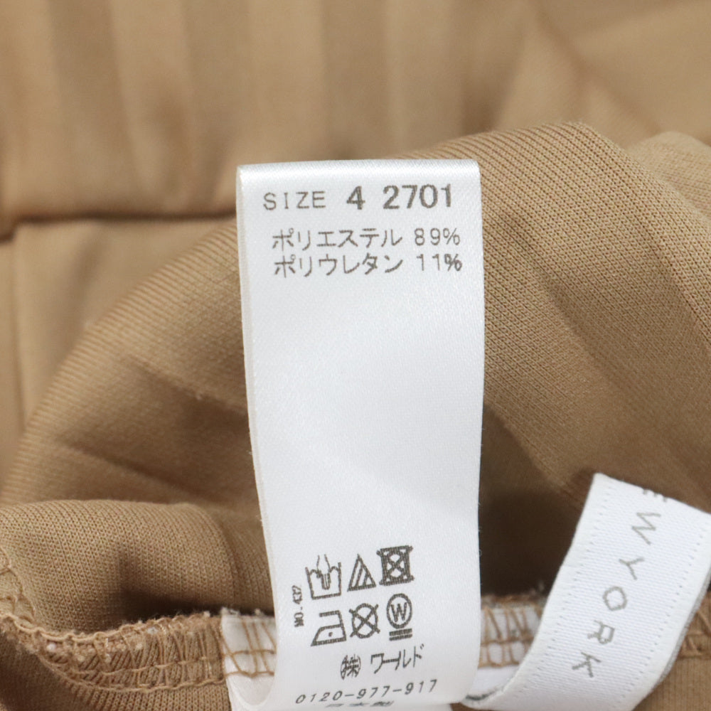 JET NEW YORK(ジェットニューヨーク) プリーツロングスカート レディース ブラウン