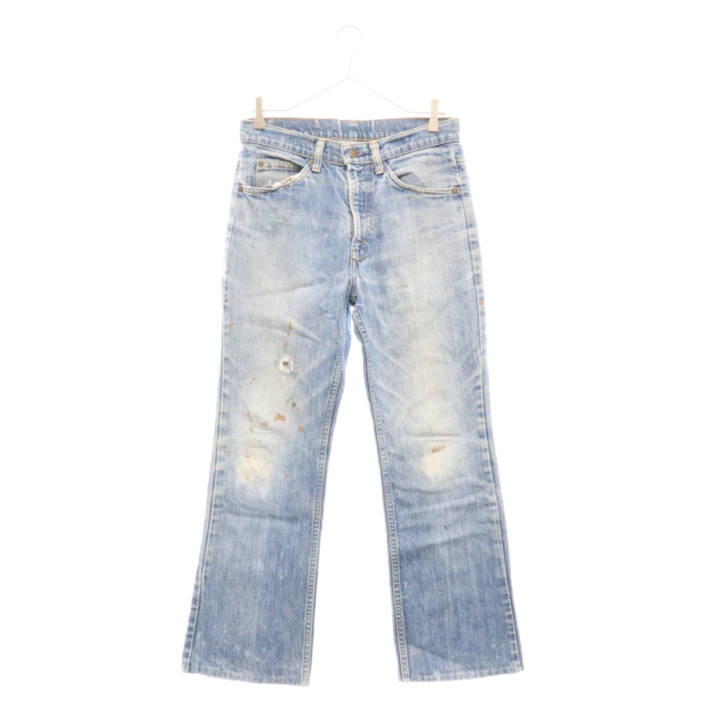 Levi's(リーバイス) 80S VINTAGE 517 オレンジタブ ボタン裏8 ヴィンテージ ジップフライ フレアデニムパンツ インディゴ