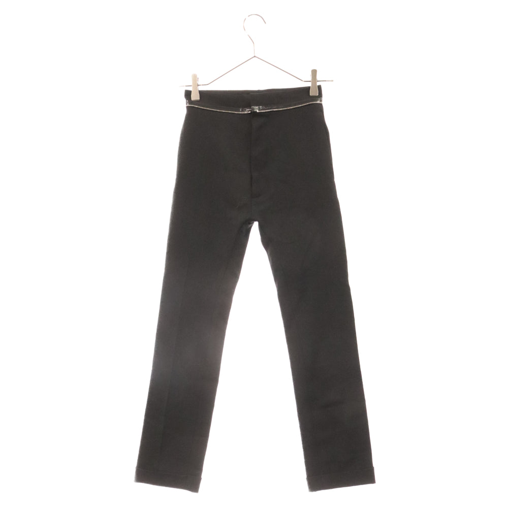 DSQUARED2(ディースクエアード) DENNIS FIT デンニス フィット ウエストジップ デザイン ハイウエストスキニーパンツ ブラック レディース S75KA0982 S36258
