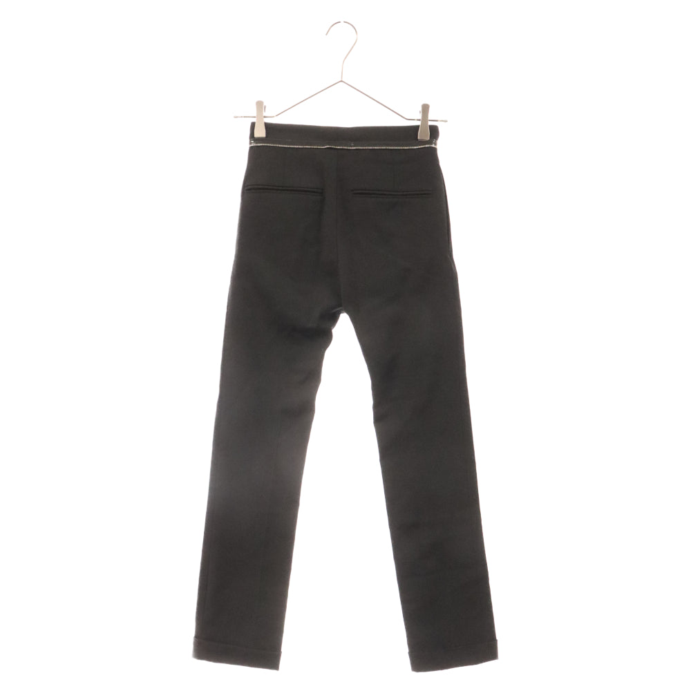 DSQUARED2(ディースクエアード) DENNIS FIT デンニス フィット ウエストジップ デザイン ハイウエストスキニーパンツ ブラック レディース S75KA0982 S36258