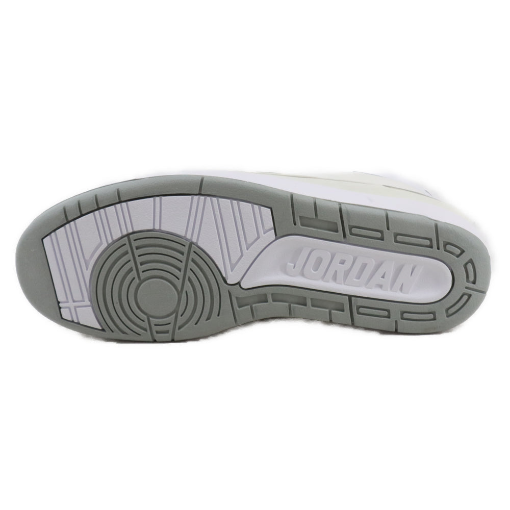 NIKE(ナイキ) 【観賞用 2009製】AIR JORDAN 2 RETRO SILVER ANNIVERSARY エアジョーダン2 シルバー アニバーサリーミッドカット スニーカー US10.5/28.5cm 385475-101