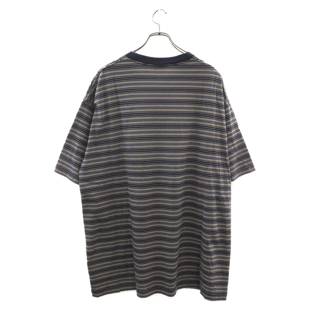 SEDAN ALL-PURPOSE(セダン オールパーパス) STRIPED S/S TEE クルーネック ボーダー 半袖Tシャツ ネイビー/グレー SD23S-CT06