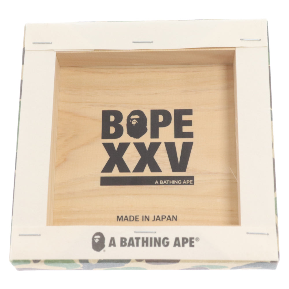 A BATHING APE(アベイシングエイプ) JAPANESE XXV PAPER PANEL 25周年 ペーパーパネル ノベルティ 総柄 マルチカラー