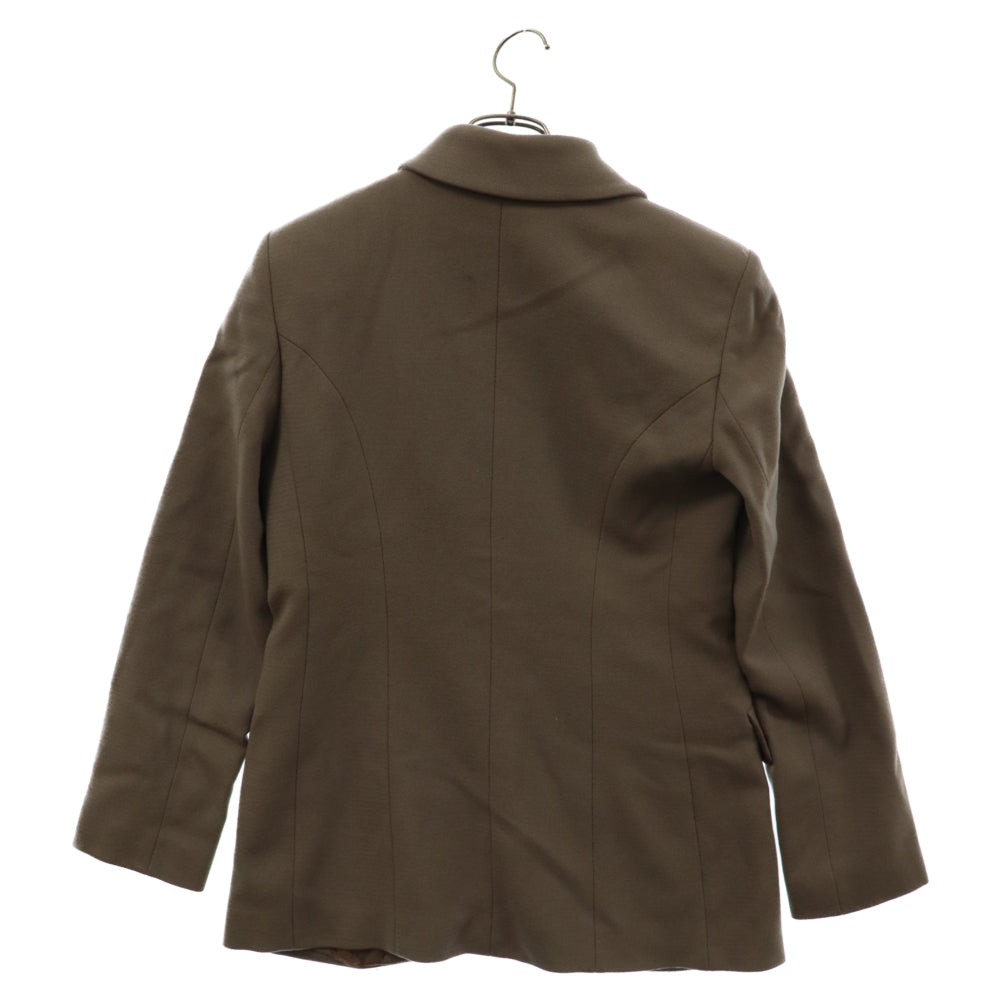 EMPORIO ARMANI(エンポリオアルマーニ) 5ボタン フラップポケット テーラードジャケット ベージュ D-TK-6246
