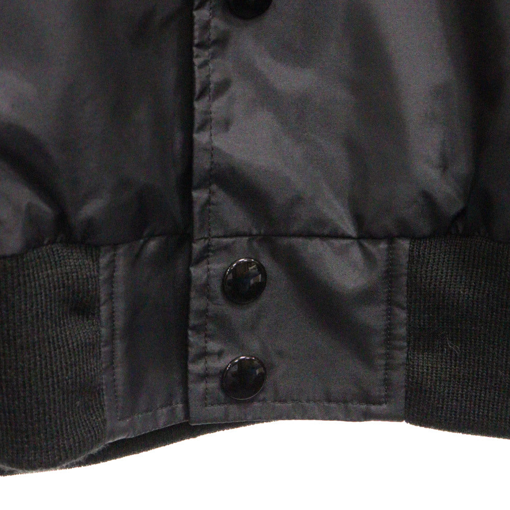 CELINE(セリーヌ) 22AW BOY DOLL NYLON TEDDY JACKET バックロゴプリント ナイロンテディジャケット ブルゾン 2W751495M