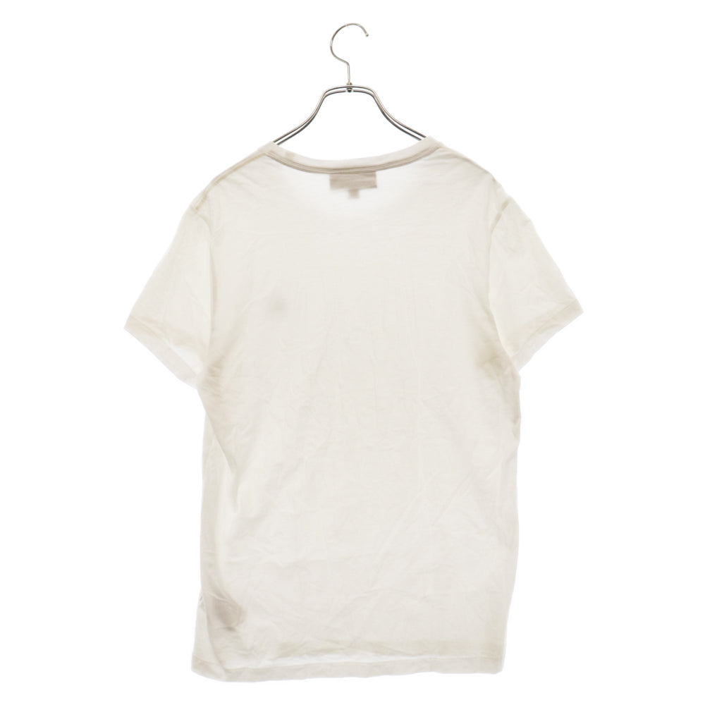 BURBERRY(バーバリー) 胸ロゴ刺繍 半袖Tシャツ カットソー ホワイト 4061819