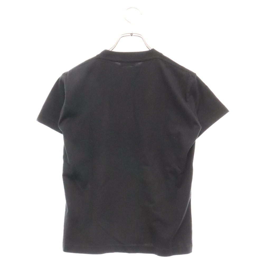 BALENCIAGA(バレンシアガ) 20AW Gym Wear Logo Fitted Tee ジムウェア ロゴプリント クルーネック 半袖Tシャツ カットソー ブラック 612964 レディース