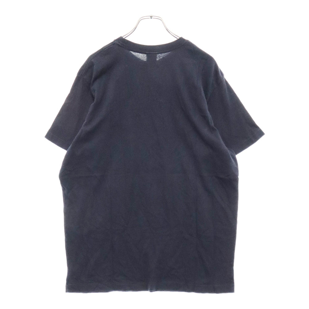 Abercrombie&Fitch(アバクロンビーアンドフィッチ) MICHIGAN ミシガン プリント クルーネック 半袖Tシャツ カットソー ネイビー/イエロー