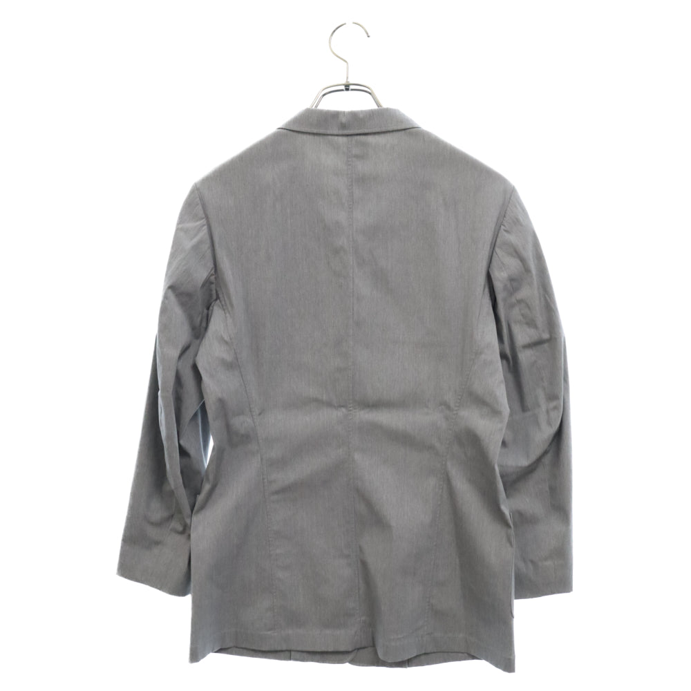 JIL SANDER(ジルサンダー) ウール シルク混 サン・フレールタグ 4B テーラードジャケット グレー