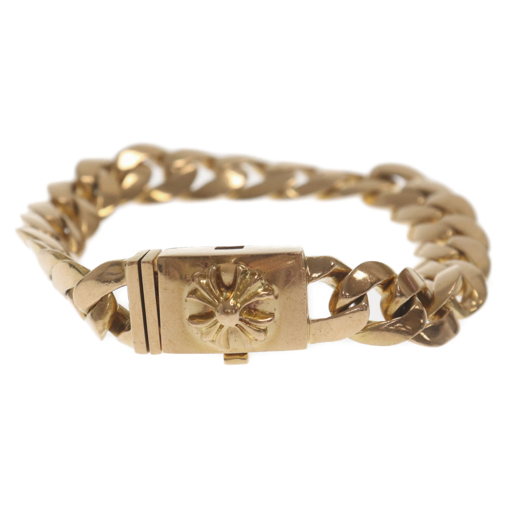 CHROME HEARTS(クロムハーツ) 22K BRCLT BBYCLSC ベイビー クラシック ボックスID チェーンブレスレット ゴールド