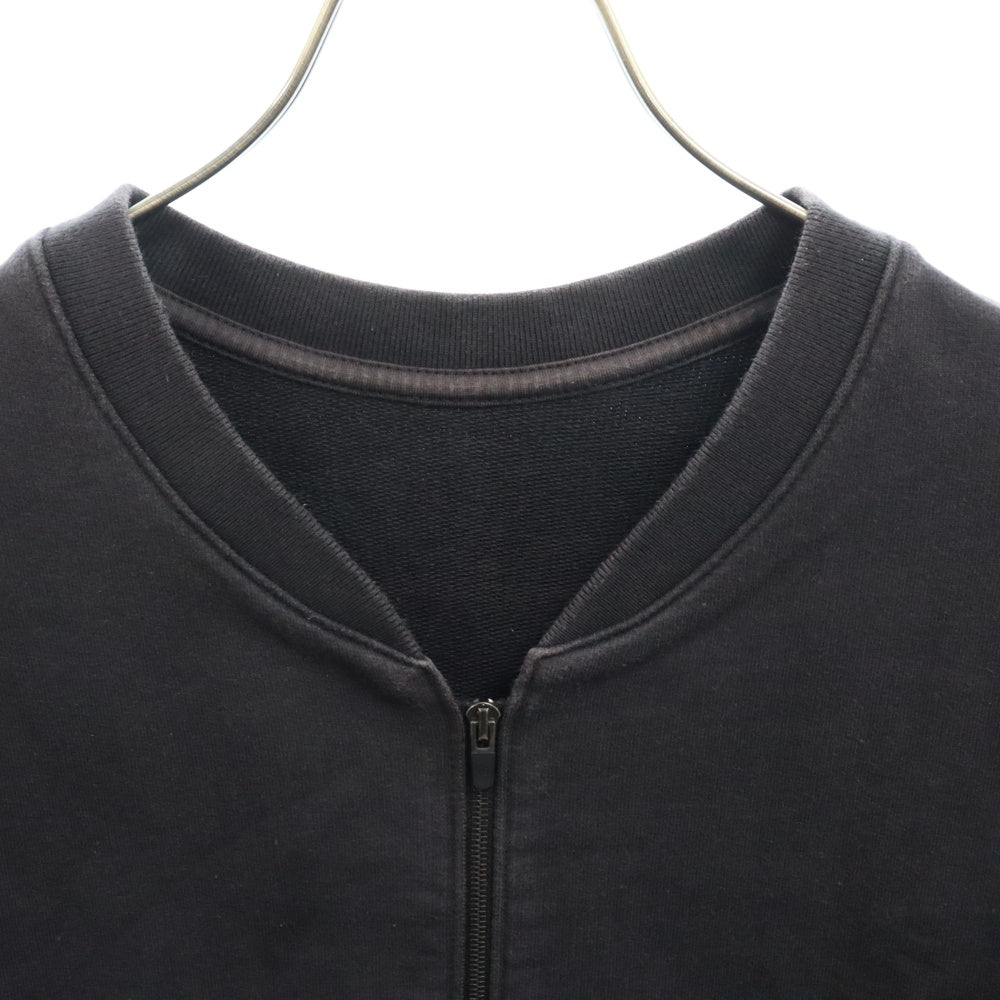 FEAR OF GOD(フィアオブゴッド) 6th Sixth Collection Half Zip Henly Tshirt シックスコレクション ハーフジップ ヘンリー 半袖Tシャツ カットソー ブラック C000-1005-10 F18-9K