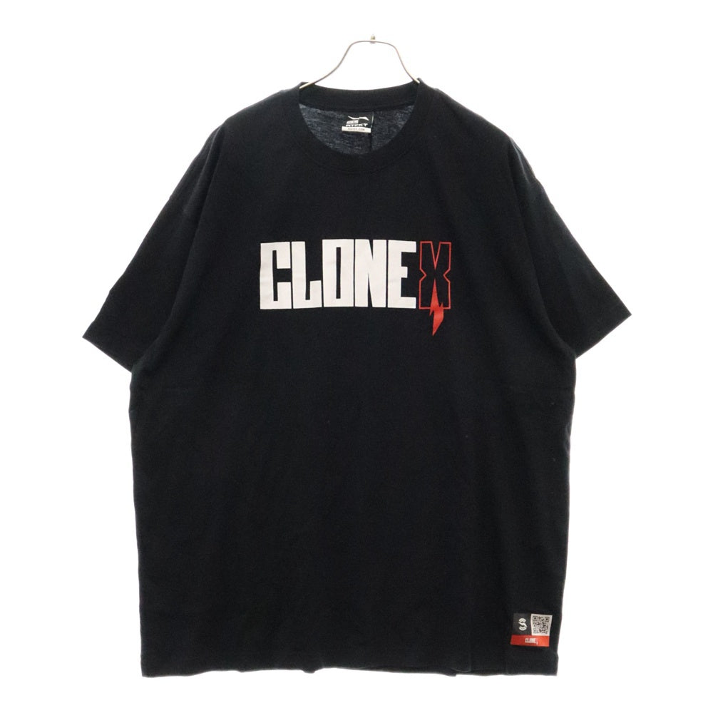 RTFKT(アーティファクト) CloneX Genesis T-Shirt クローンエックス ジェネシス 半袖Tシャツ カットソー ブラック