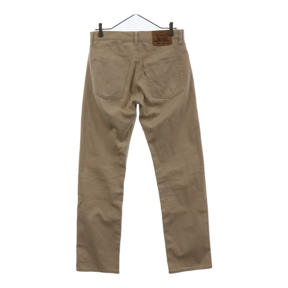 Levi's(リーバイス) 505 白タブ ジップアップ コーデュロイ コットン パンツ ベージュ PCL01-43222C