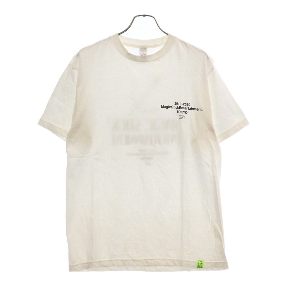 MAGIC STICK(マジックスティック) OG LOGO 1ST TEE ロゴプリント 半袖Tシャツ カットソー ホワイト MSTYO-015