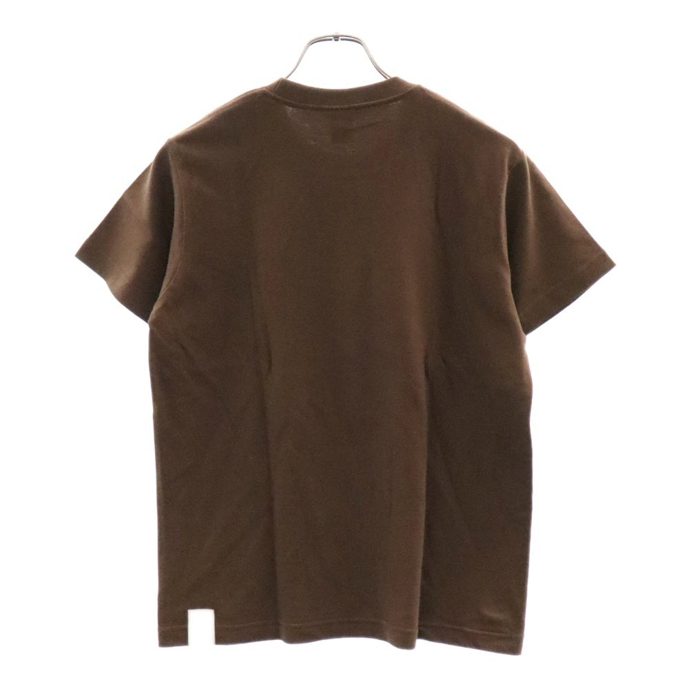 N.HOOLYWOOD(エヌハリウッド) ×Lee リー プリント クルーネック 半袖Tシャツ カットソー ブラウン