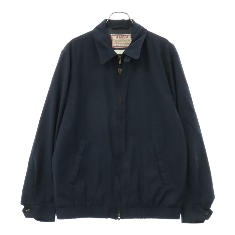 WACKO MARIA(ワコマリア) 20SS×McGREGOR Ermenegildo Zegna JACKET×マクレガーコラボ ゼニア  ジップアップジャケット ネイビー 113110207