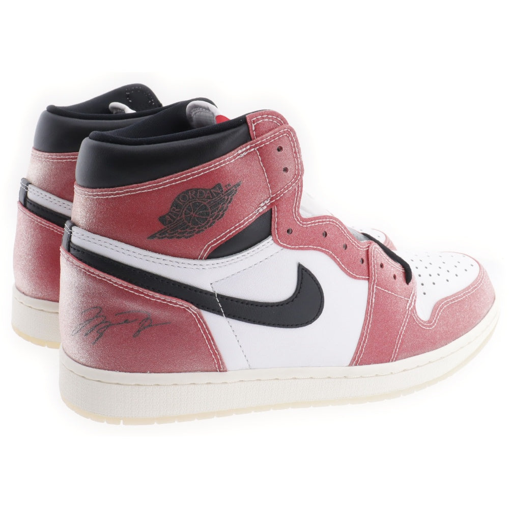 NIKE(ナイキ) ×TROPHY ROOM AIR JORDAN 1 RETRO HIGH OG SP トロフィールーム エアジョーダン 1 シカゴ ハイカットスニーカー レッド/ホワイト US11.5/29.5cm DA2728-100