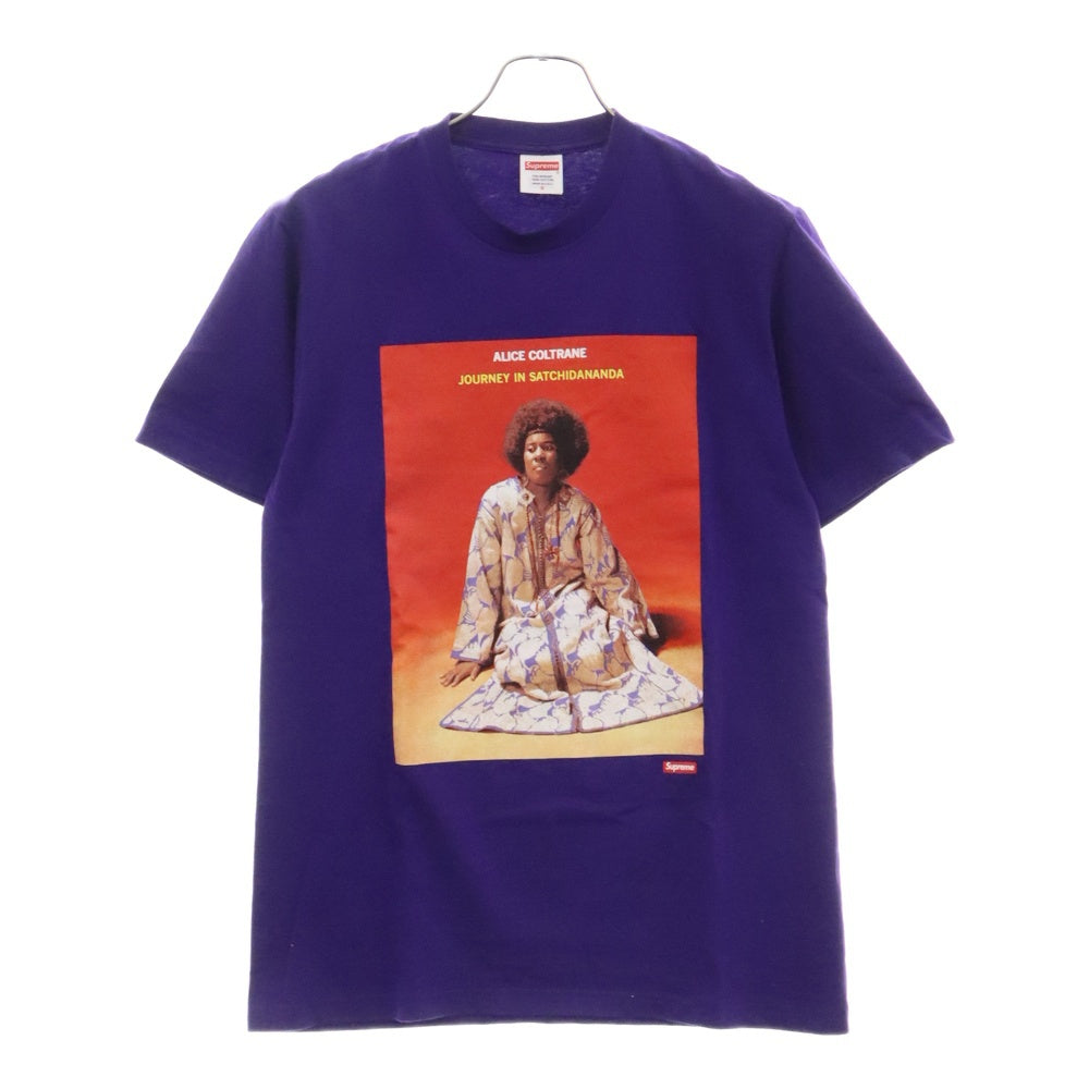 SUPREME(シュプリーム) 24SS Satchidananda Tee サッチダナンダ ロゴ フォト クルーネック 半袖 Tシャツ カットソー ホワイト