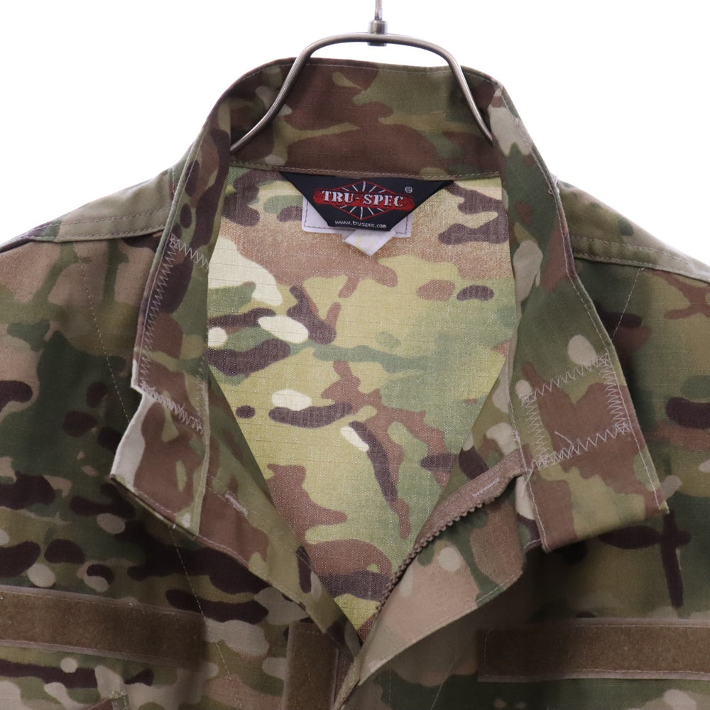 US.ARMY(ユーエスアーミー) カモ総柄 ミリタリー ジャケット カーキ 68455-MC3