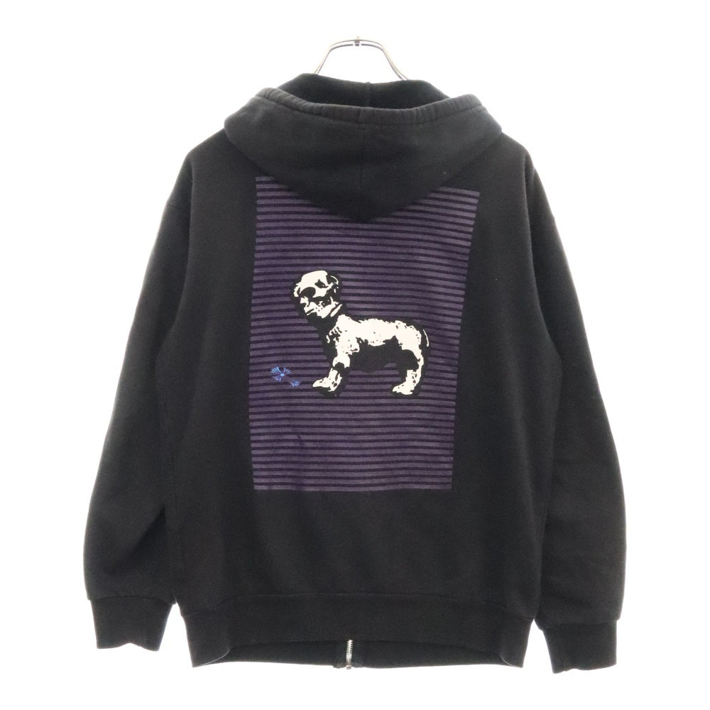 CHROME HEARTS(クロムハーツ) SWTSHRT HD ZIP フォティプリント ジップアップ スウェットパーカー ブラック