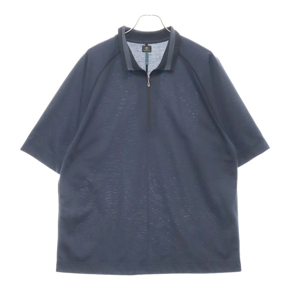 rajabrooke(ラジャブルック) SPORTY POLO SHIRT スポーティ 半袖 ポロシャツ ネイビー/ブラック RB-11-004