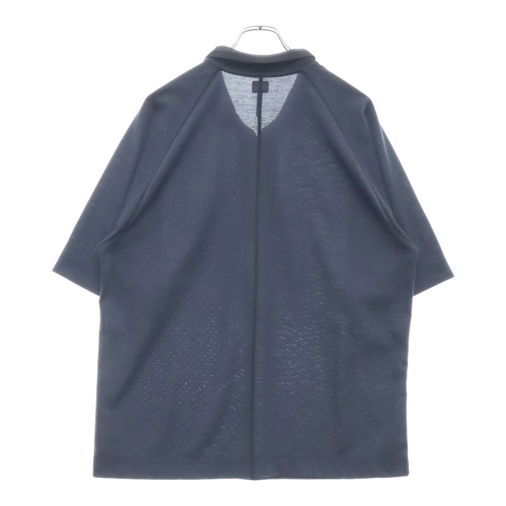 rajabrooke(ラジャブルック) SPORTY POLO SHIRT スポーティ 半袖 ポロシャツ ネイビー/ブラック RB-11-004