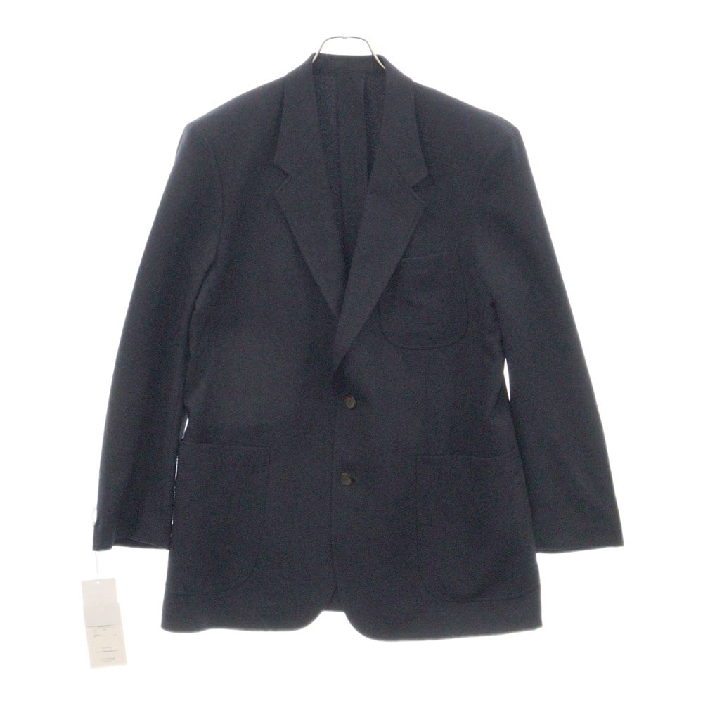 KYOU(キョウ) JEFF Uniform Cloth Blazer ジェフ ユニフォーム ブレザー シングルテーラードジャケット ネイビー KU4SSMJKT04