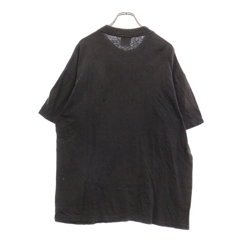 READY MADE(レディメイド) 24SS T-SHIRT POCKET フロントポケット ダメージ加工 クルーネック 半袖Tシャツ グレー RE-CO-BK-00-00-278