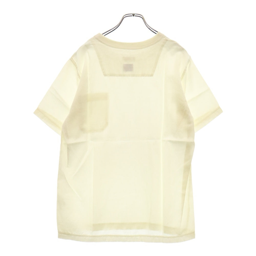ts(s)(ティーエスエス) 120'S H/Bone S/S ヘリンボーン 胸ポケットTシャツ ホワイト