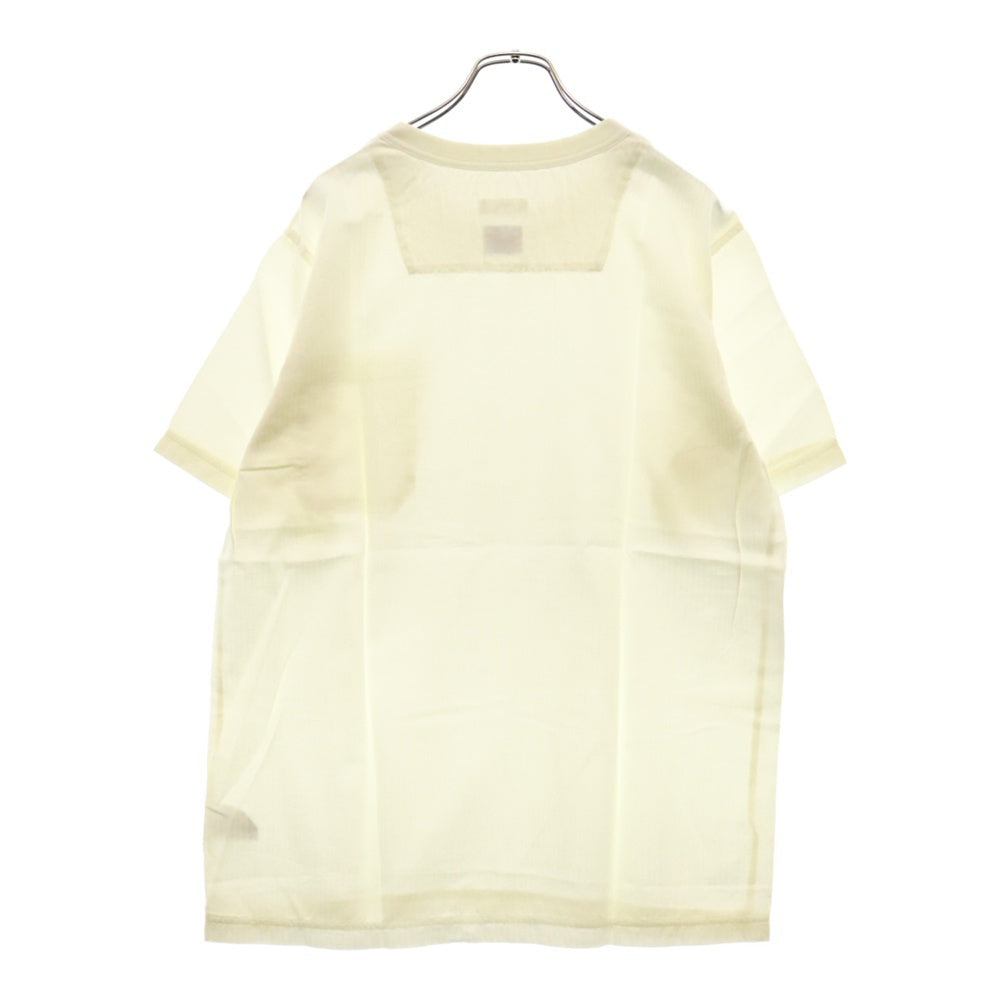 ts(s)(ティーエスエス) 120'S H/Bone S/S ヘリンボーン 胸ポケットTシャツ ホワイト