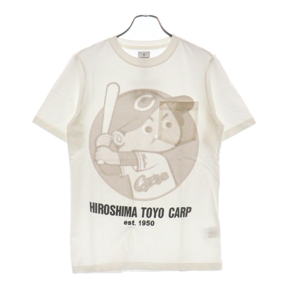 NuGgETS(ナゲッツ) ×広島カープ×Charcoal TOYO Carp SP S/S カープ坊や 半袖Tシャツ ホワイト