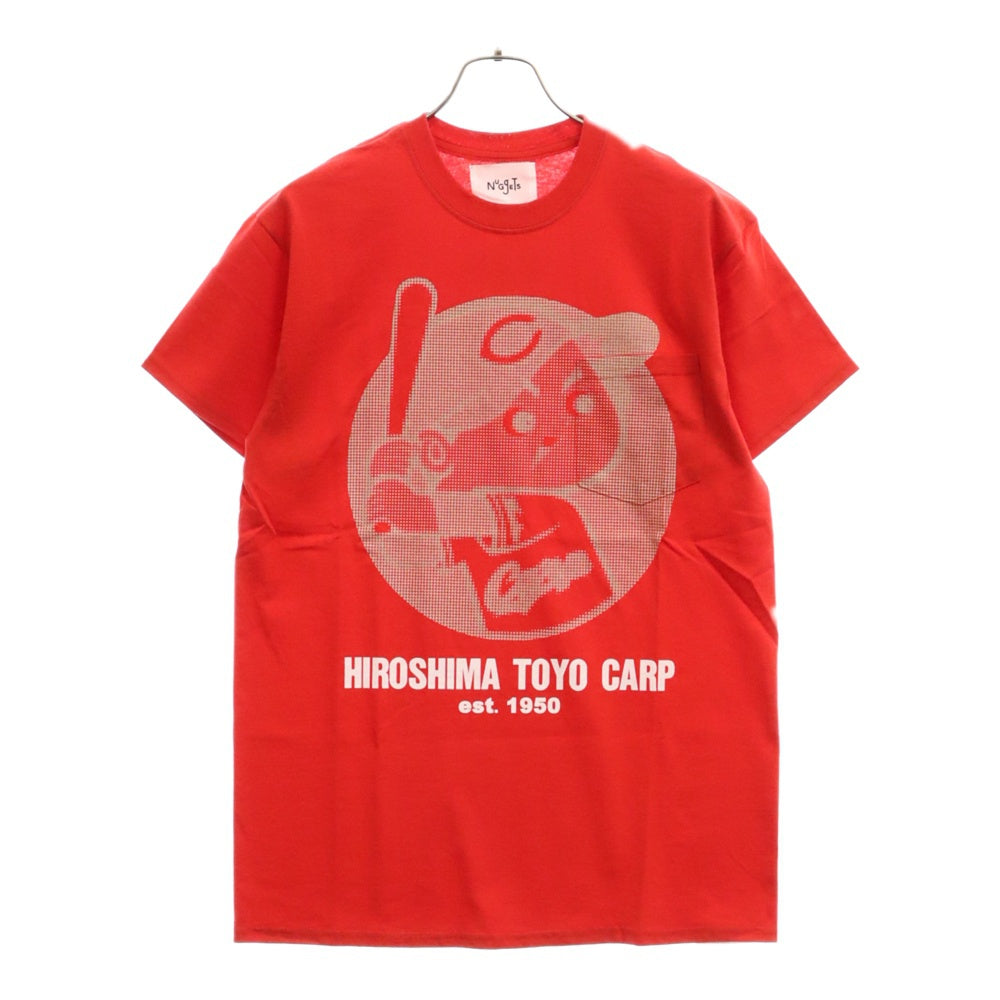 NUGETS(ナゲッツ) ×広島カープ×Charcoal TOYO Carp SP S/S カープ坊や 半袖Tシャツ レッド