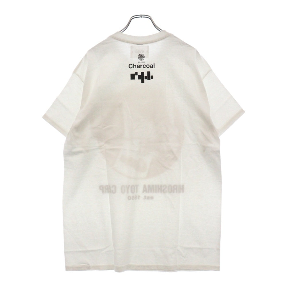 NuGgETS(ナゲッツ) ×広島カープ×Charcoal TOYO Carp SP S/S カープ坊や 半袖Tシャツ ホワイト