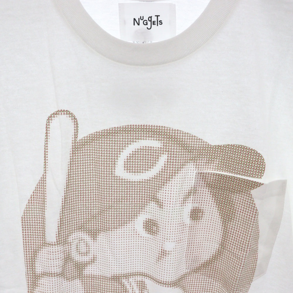 NuGgETS(ナゲッツ) ×広島カープ×Charcoal TOYO Carp SP S/S カープ坊や 半袖Tシャツ ホワイト