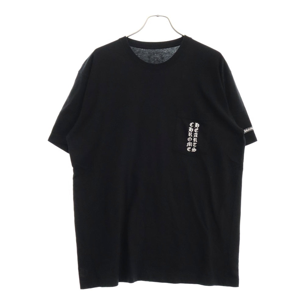 CHROME HEARTS(クロムハーツ) Tokyo Scroll Label Tee トーキョースクロールラベル半袖Tシャツ 東京限定 ブラック
