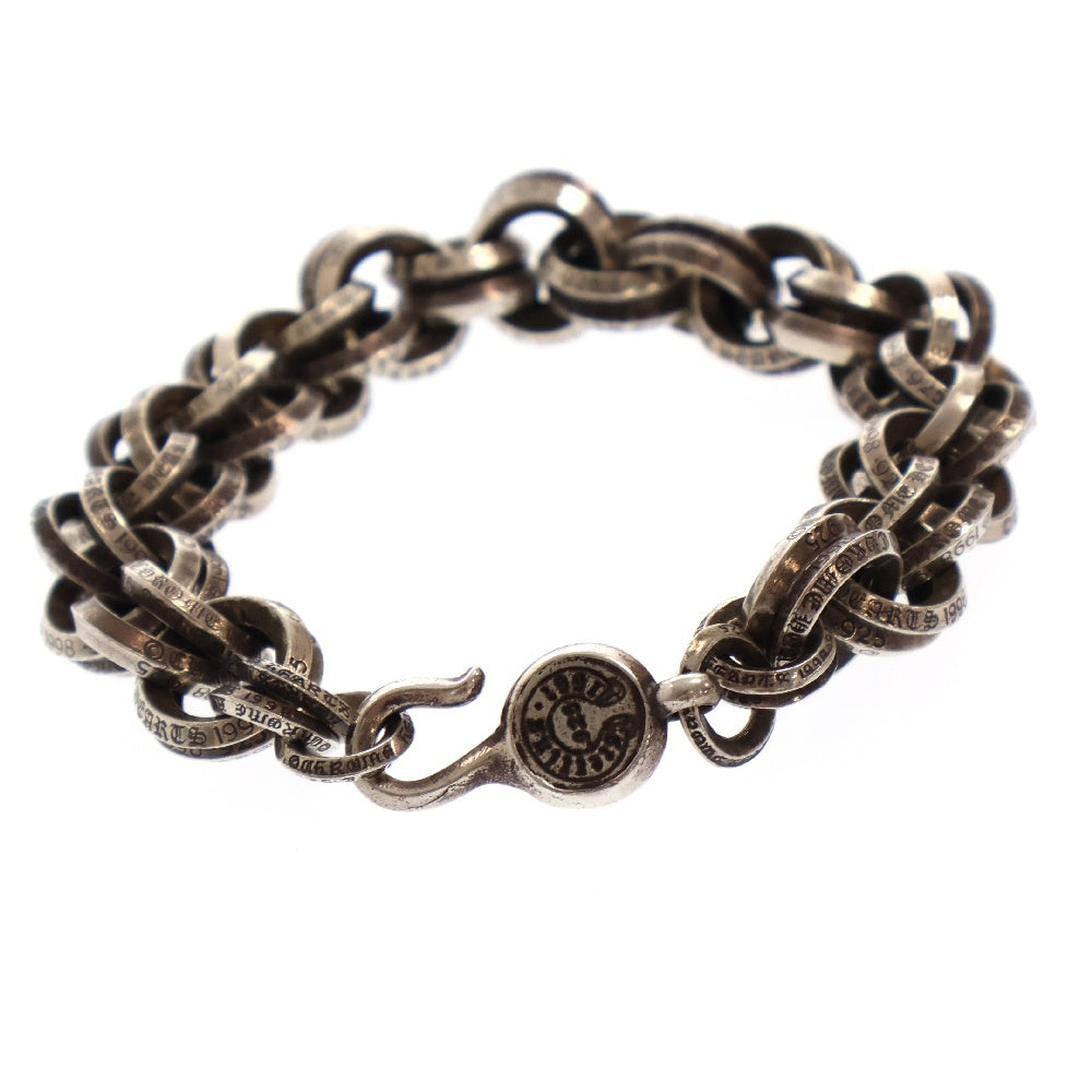CHROME HEARTS(クロムハーツ) OLD 2 DOUBLE B RING オールド ダブルBリング シルバーブレスレット シルバー