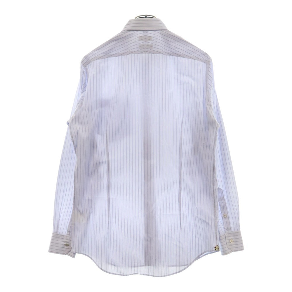 Paul Smith COLLECTION(ポールスミス コレクション) ボタンダウンストライプロングスリーブドレスシャツ ブルー